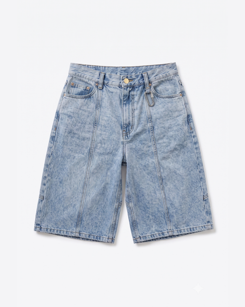 Pillar Denim Shorts - BRIZE CAVALIER