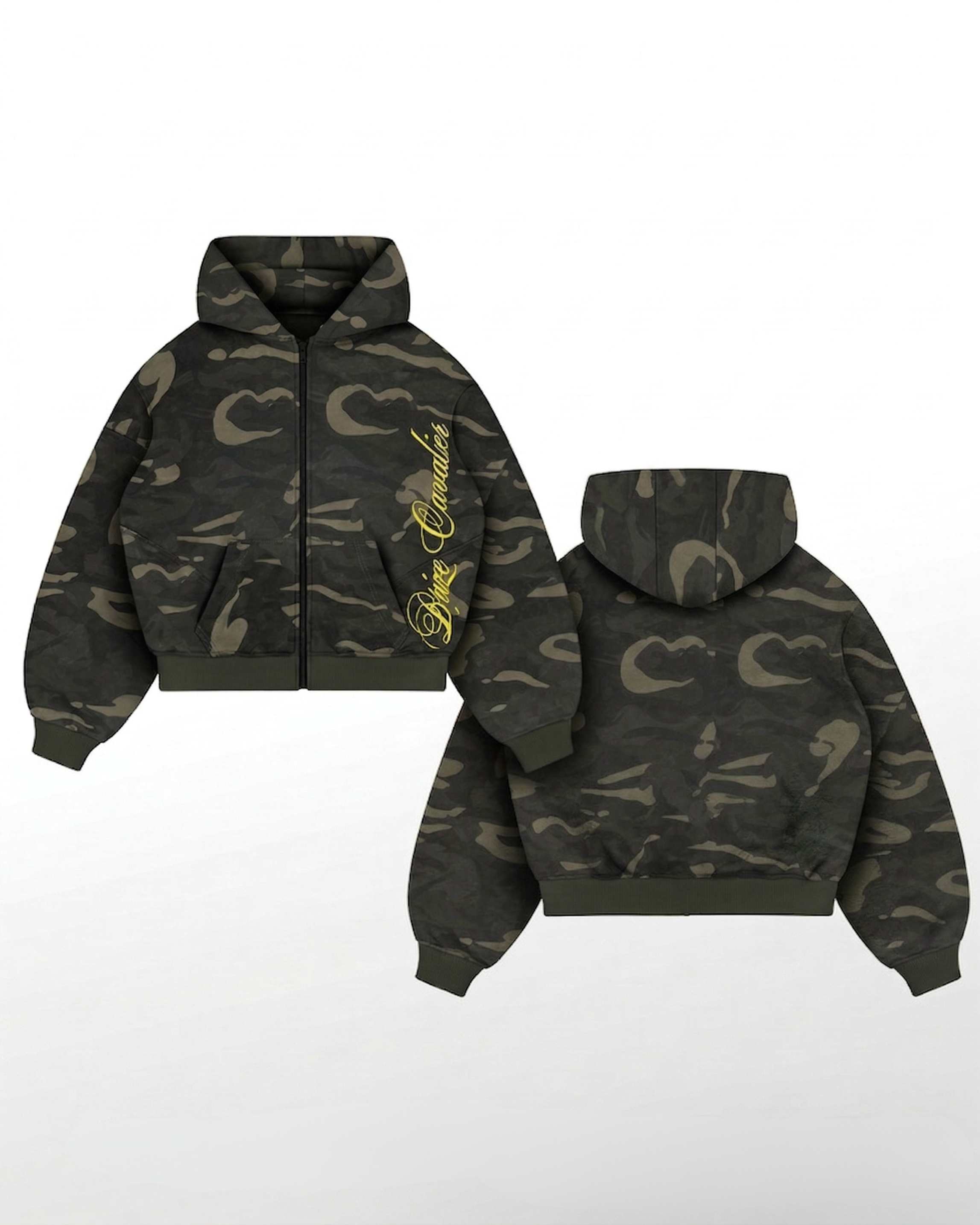 Military Zipper - Brize Cavalier Spring Drop