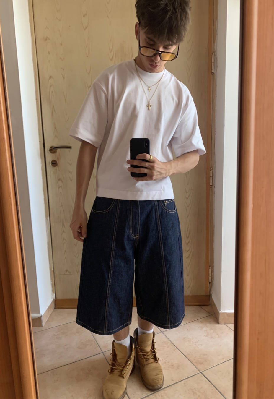 Pillar Denim Shorts - BRIZE CAVALIER