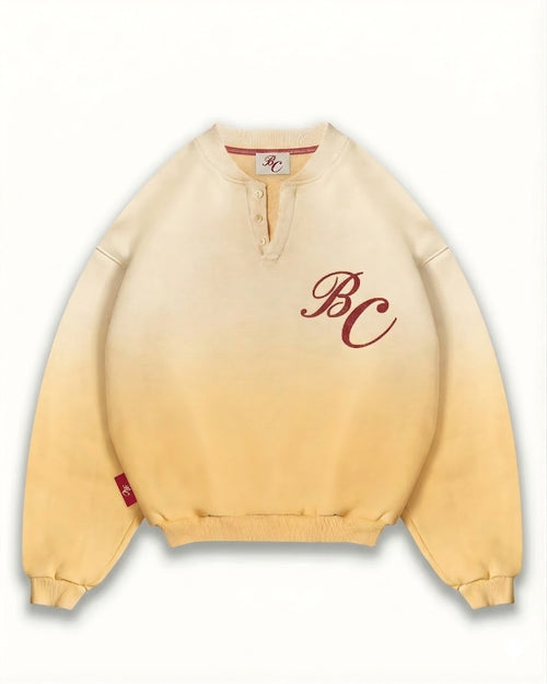 The Three-Season Henley sweater - BRIZE CAVALIER
